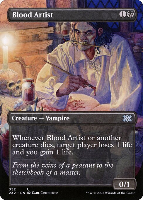 2X2: Blood Artist (Borderless)