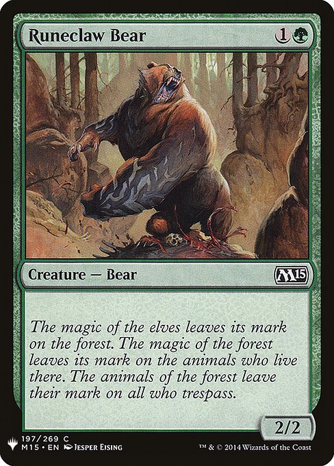 PLST: Runeclaw Bear