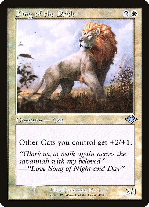 H1R: King of the Pride (Retro Frame) (Foil Etched)