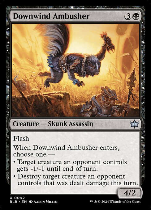 BLB: Downwind Ambusher