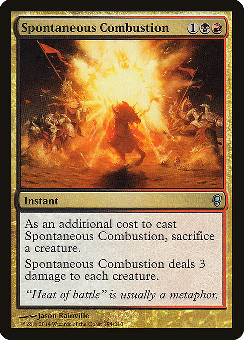 CNS: Spontaneous Combustion