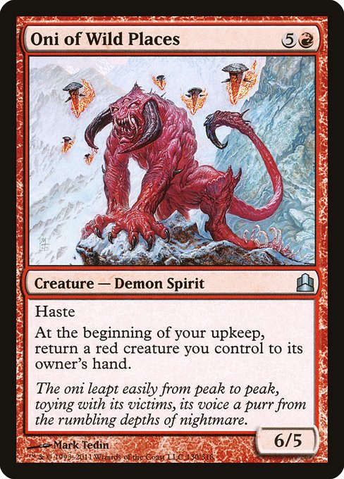 CMD: Oni of Wild Places