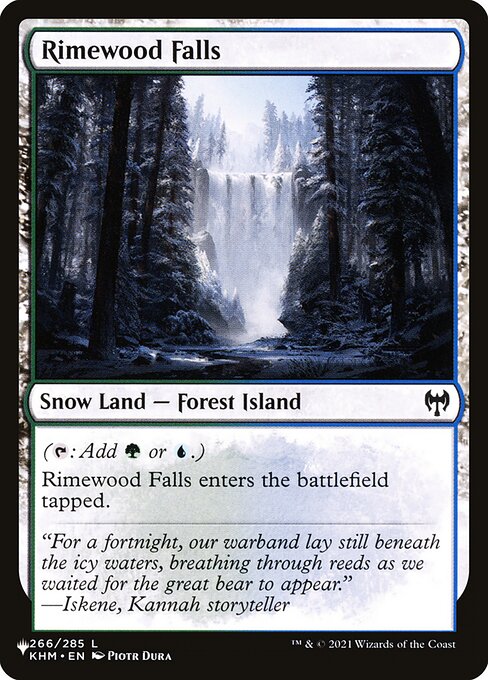 PLST: Rimewood Falls