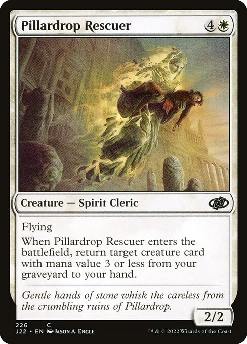J22: Pillardrop Rescuer