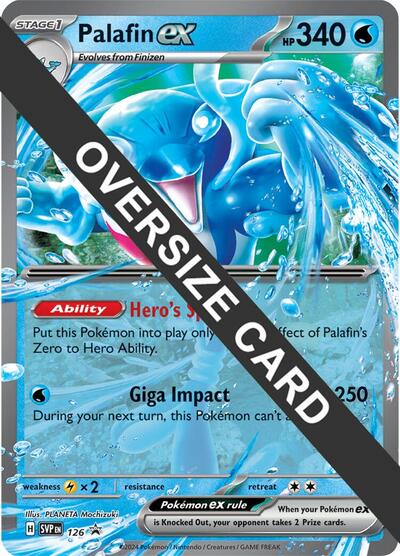 PR: Palafin ex - 126 (Holofoil)