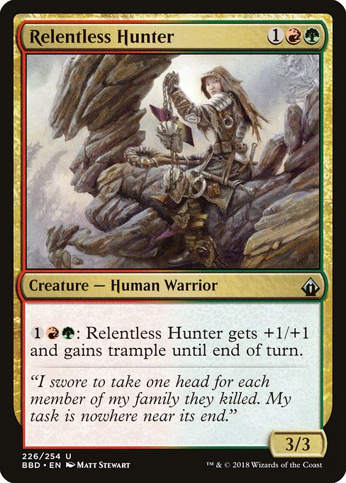 BBD: Relentless Hunter (Foil)
