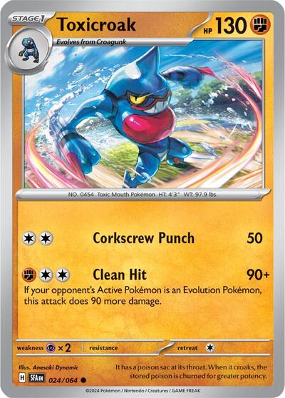 SFA: Toxicroak