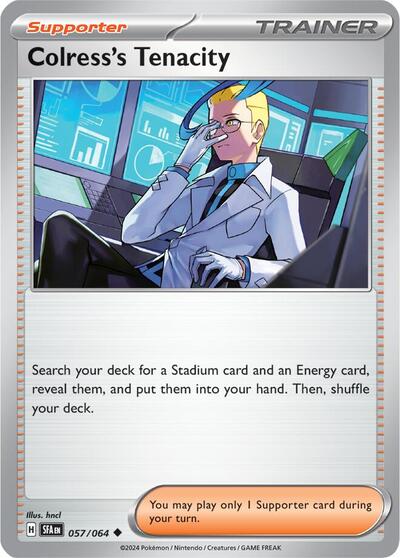 SFA: Colress's Tenacity - 057/064 (Reverse Holofoil)