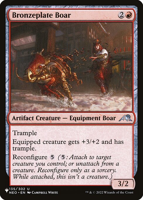 PLST: Bronzeplate Boar