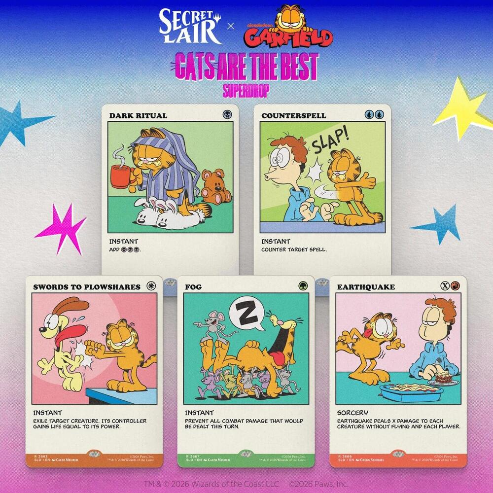 Secret Lair Drop Series: Garfield: As Intended