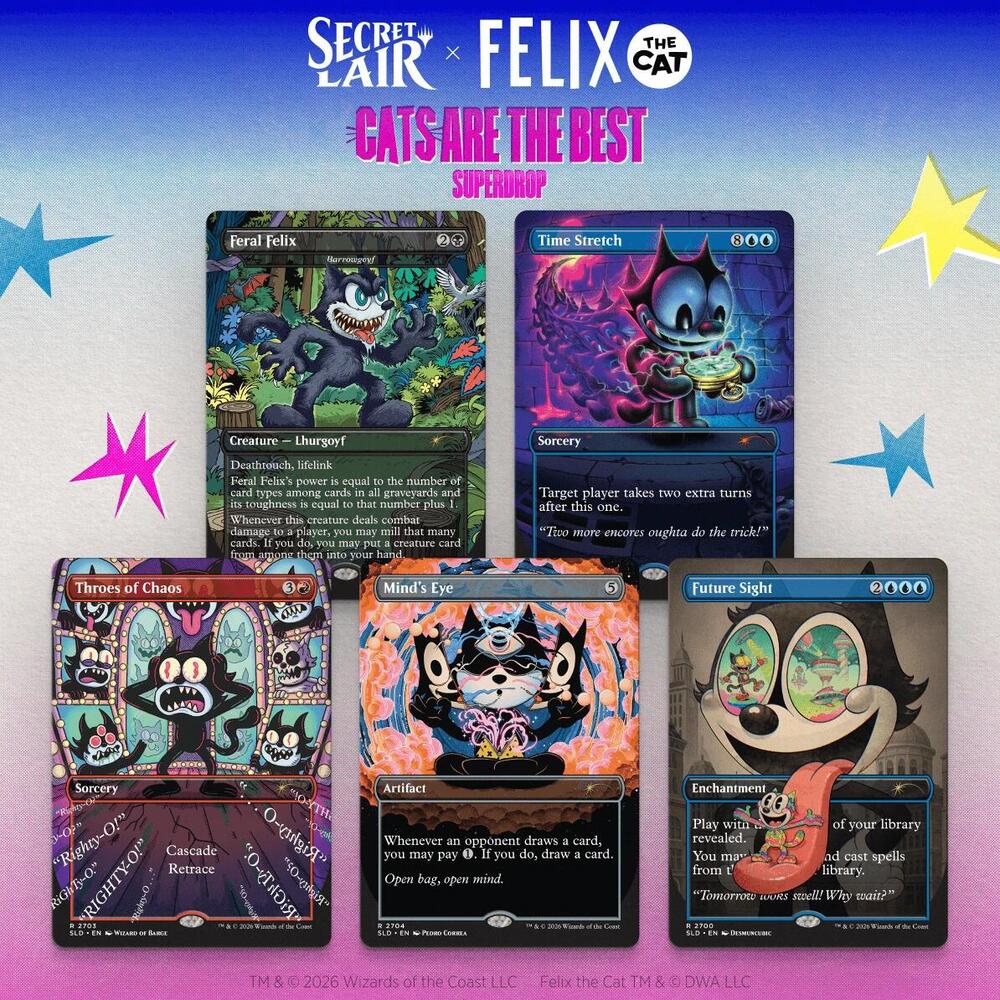 Secret Lair Drop Series: Felix the Cat: The Magic Bag of Tricks