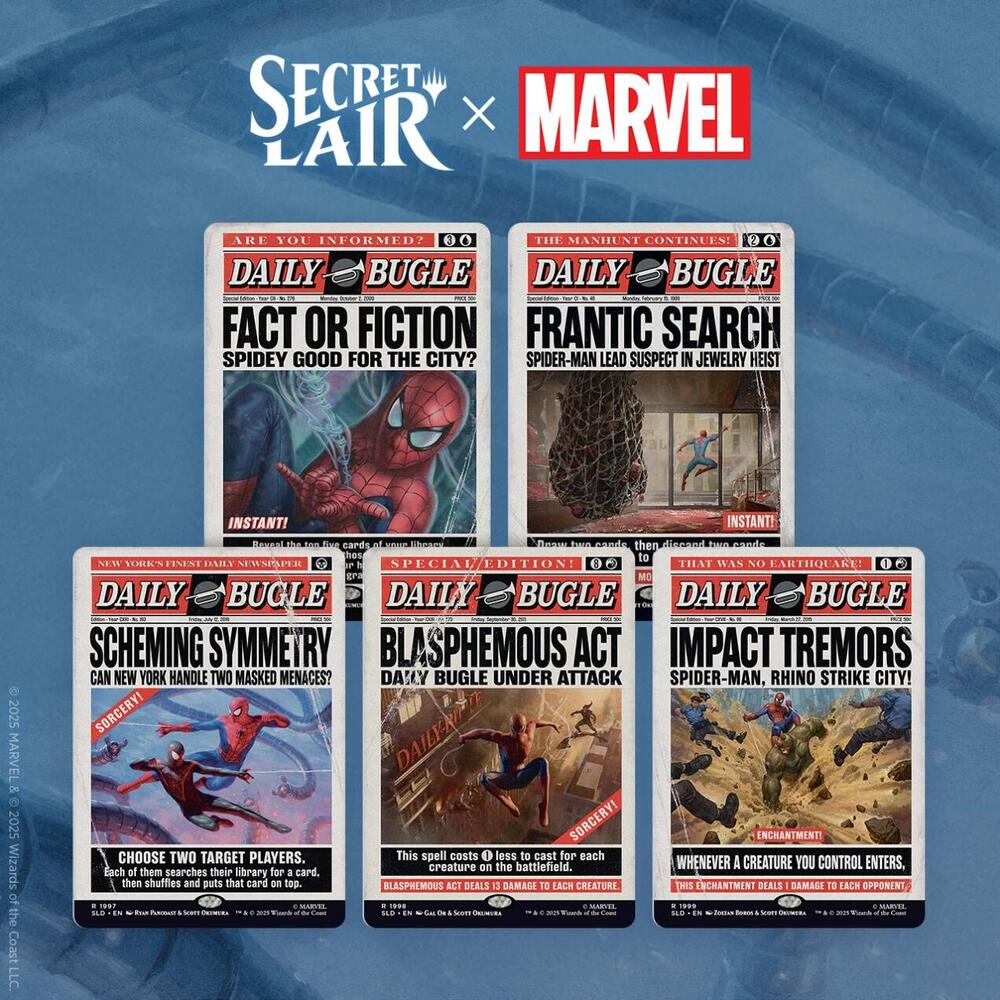 Secret Lair Drop Series: Marvel's Spider-Man: Daily Bugle Breaking News