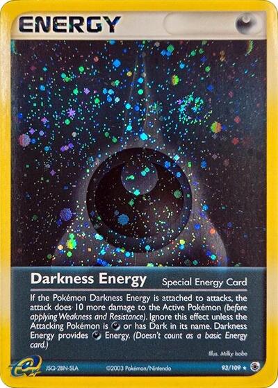 PR: Darkness Energy (Special) - 93/109 (Cosmos Holo) (Holofoil)