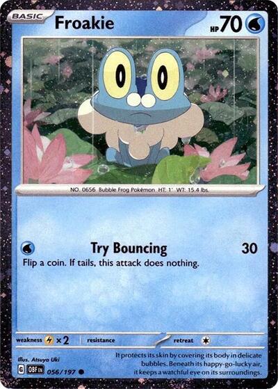 MCAP: Froakie - 056/197 (Cosmos Holo) (Holofoil)