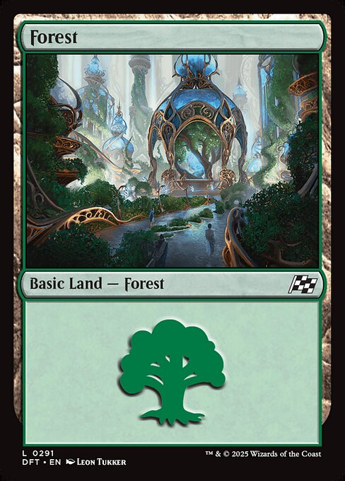 DFT: Forest (0291) (Foil)