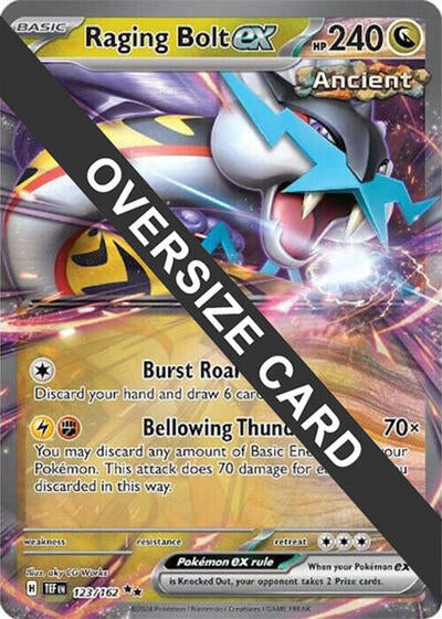 PR: Raging Bolt ex - 123/162 (Holofoil)