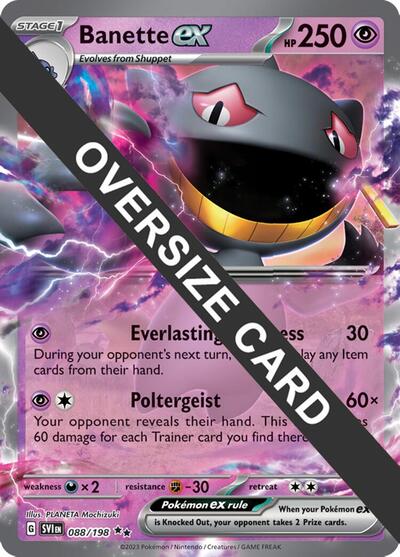 PR: Banette ex - 088/198 (Holofoil)