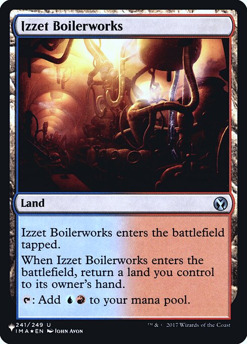 PLST: Izzet Boilerworks (IMA) (Foil)