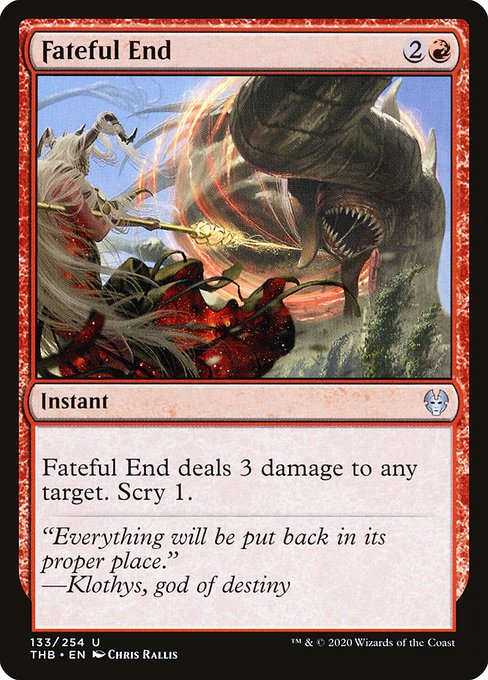 THB: Fateful End