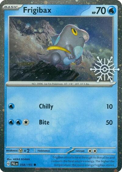 MCAP: Frigibax - 058/193 (Holiday Calendar) (Holofoil)