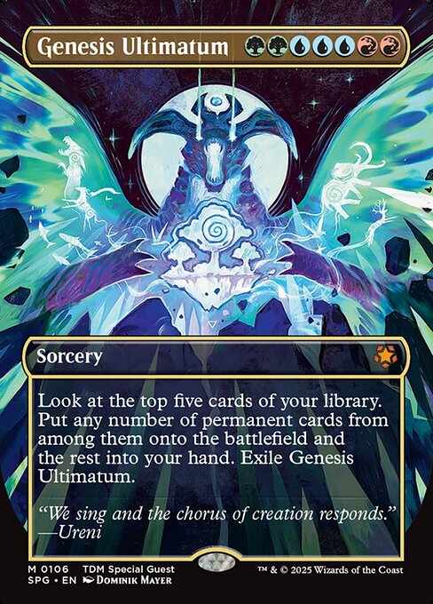 SPG: Genesis Ultimatum (Borderless) (Foil)