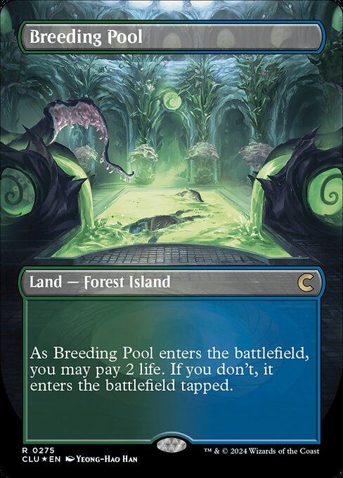 CLU: Breeding Pool (Borderless) (Foil)
