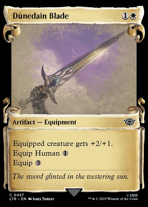 LTR: Dunedain Blade (Showcase Scrolls)