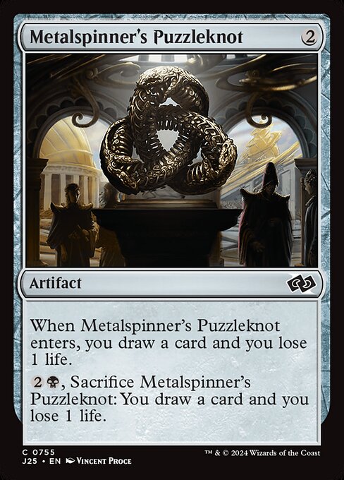 J25: Metalspinner's Puzzleknot