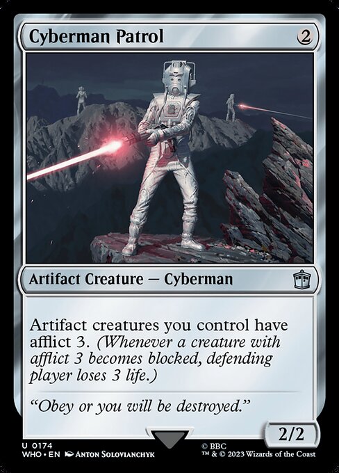 WHO: Cyberman Patrol (Foil)