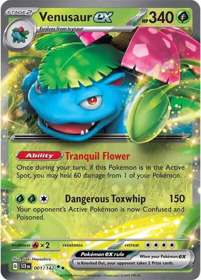SCR: Venusaur ex (Holofoil)