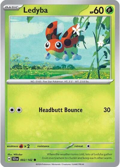 SCR: Ledyba (Reverse Holofoil)