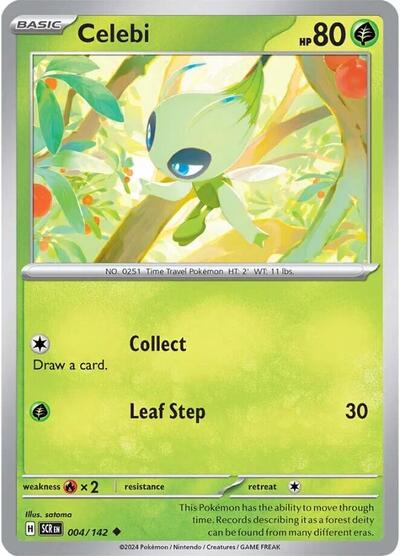 SCR: Celebi (Reverse Holofoil)