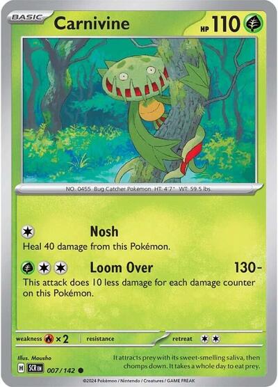 SCR: Carnivine (Reverse Holofoil)