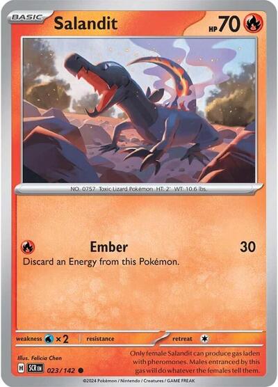 SCR: Salandit (Reverse Holofoil)