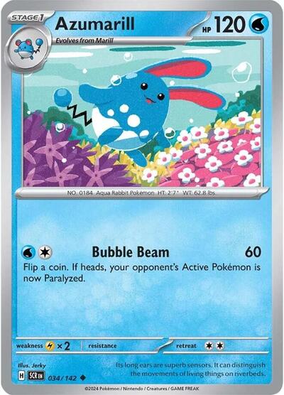 SCR: Azumarill (Reverse Holofoil)