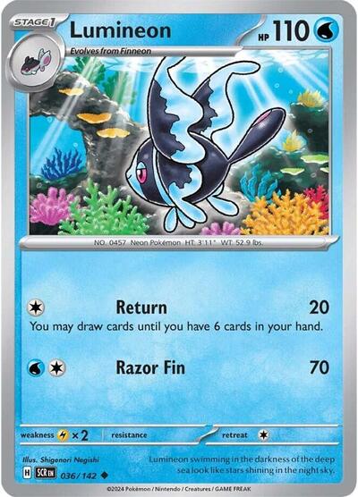 SCR: Lumineon (Reverse Holofoil)