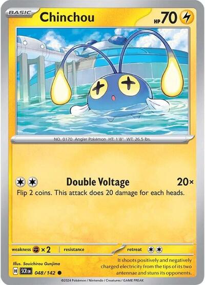 SCR: Chinchou (Reverse Holofoil)