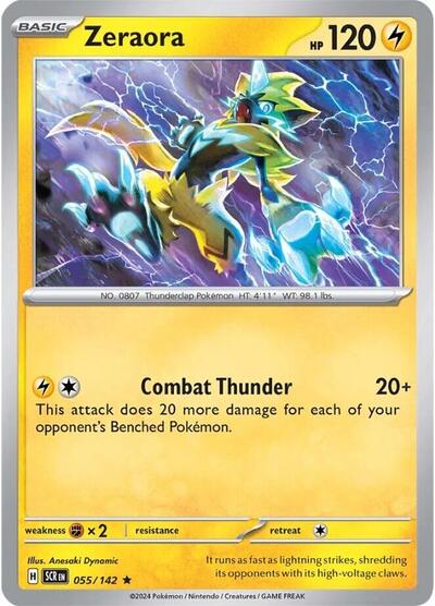 SCR: Zeraora - 055/142 (Holofoil)