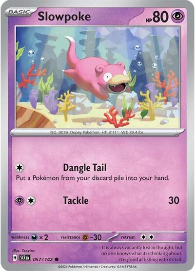 SCR: Slowpoke (Reverse Holofoil)