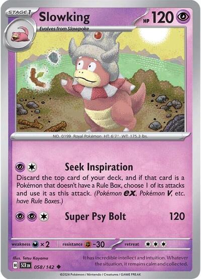 SCR: Slowking (Reverse Holofoil)