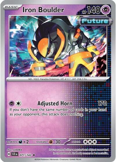 SCR: Iron Boulder (Holofoil)