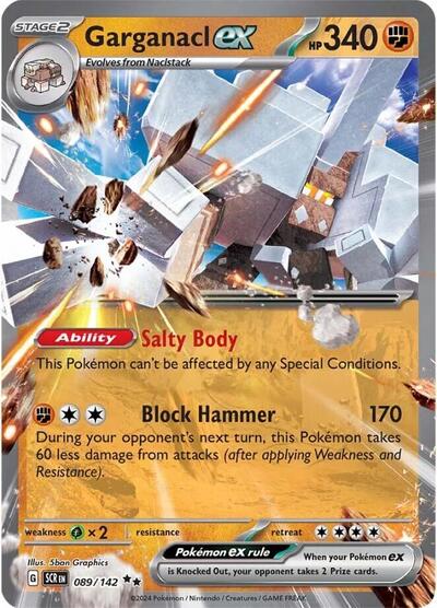 SCR: Garganacl ex (Holofoil)