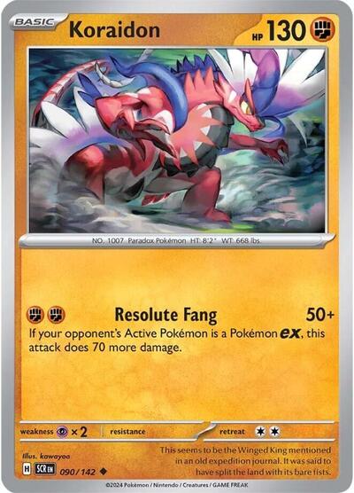 SCR: Koraidon (Reverse Holofoil)