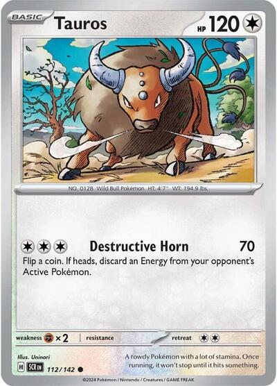 SCR: Tauros (Reverse Holofoil)