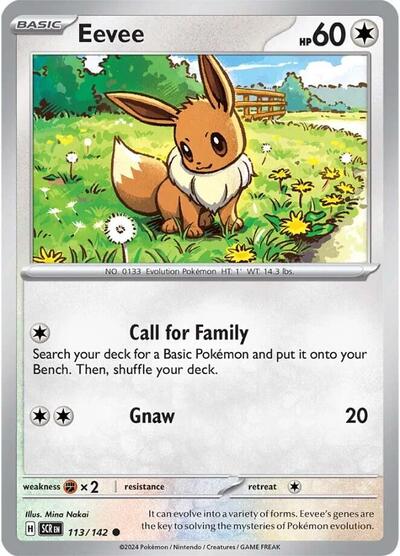SCR: Eevee (Reverse Holofoil)