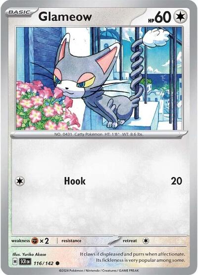SCR: Glameow (Reverse Holofoil)