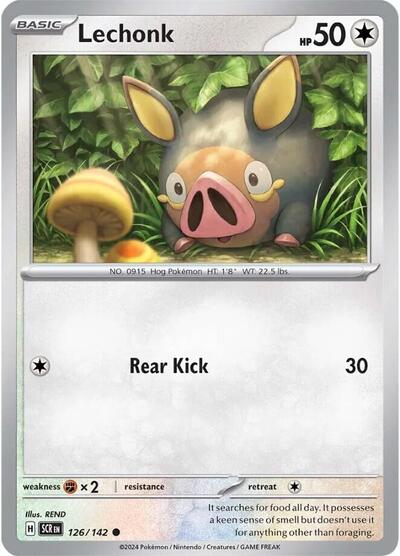 SCR: Lechonk (Reverse Holofoil)