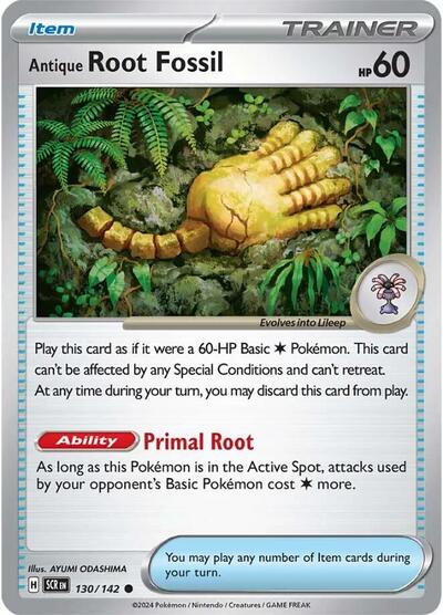 SCR: Antique Root Fossil (Reverse Holofoil)