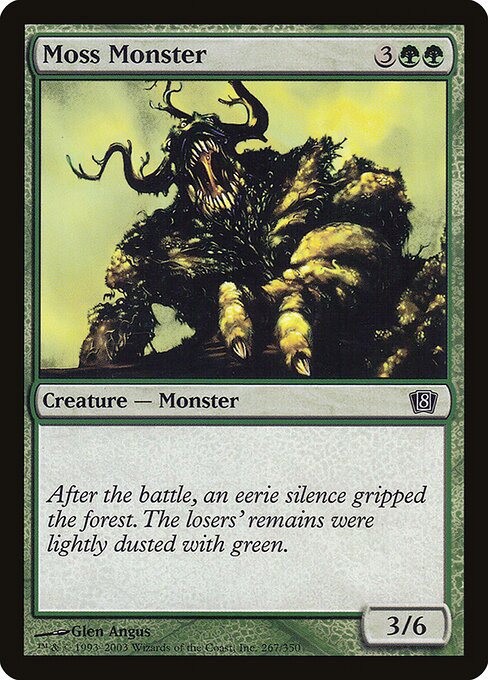 8ED: Moss Monster (Foil)