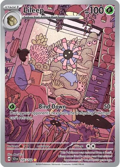 SCR: Lileep - 145/142 (Holofoil)